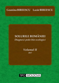coperta carte solurile romaniei, vol. ii de geanina bireescu, lazar bireescu 